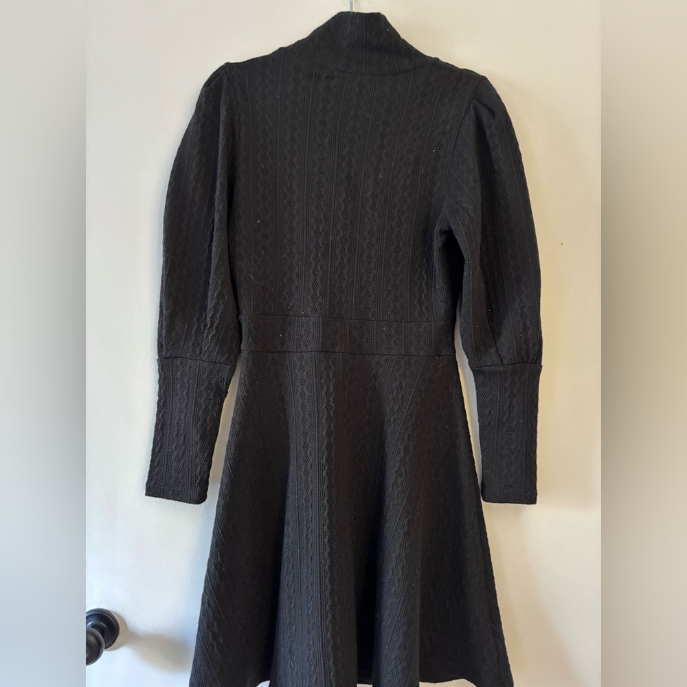 Walter Baker Black Long Sleeve Dress
